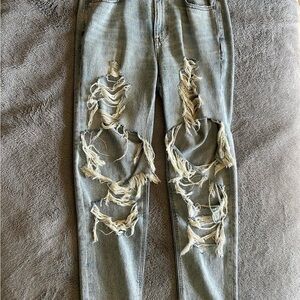 American eagle mom jeans